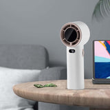 USB Rechargeable Portable 120 Wind Speeds Minai Bladeless Handheld Fan