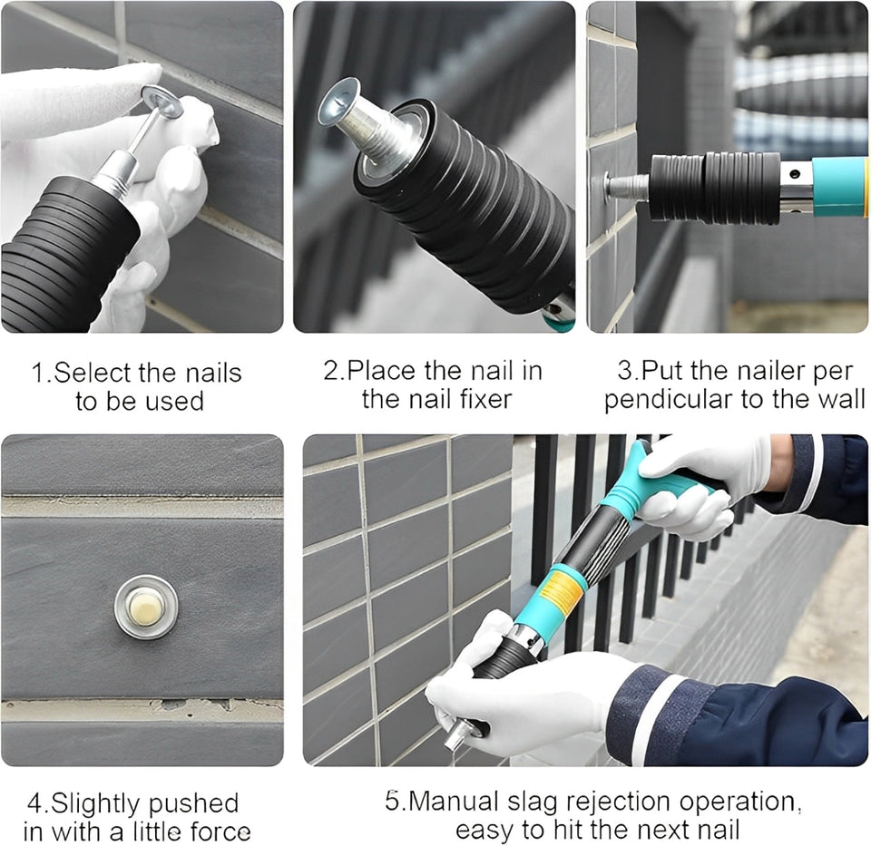 Concrete Nail Gun Kit