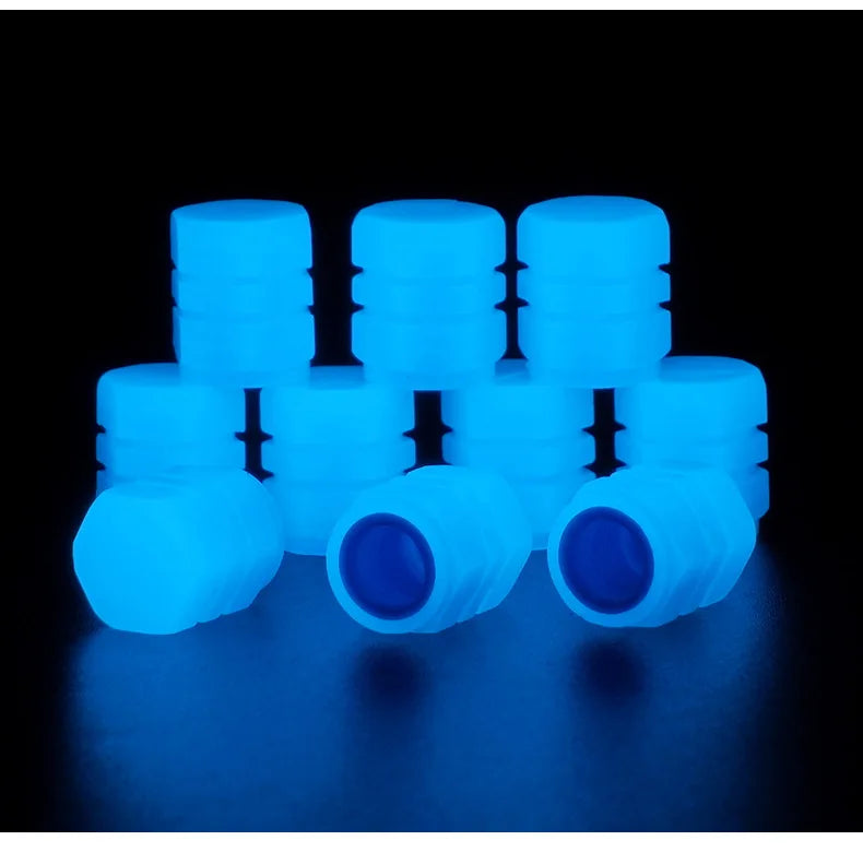 Car Luminous Tire Valve Cap(4 pcs set)