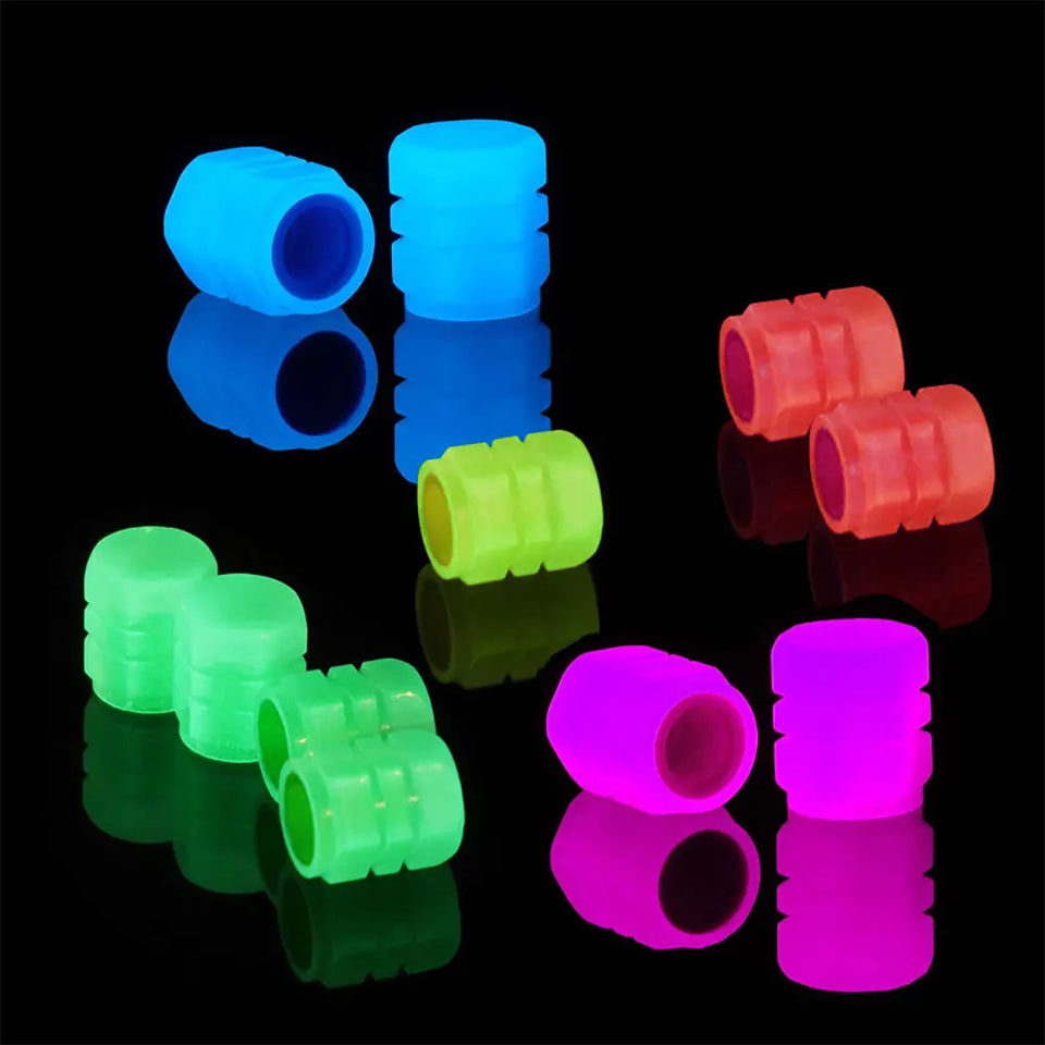 Car Luminous Tire Valve Cap(4 pcs set)