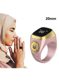 Equantu Qibla Ring Tasbih Counter Prayer Reminder