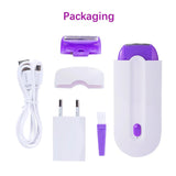Painless Skin Touch Hair Trimmer For Women Face Leg Bikini Hand Body